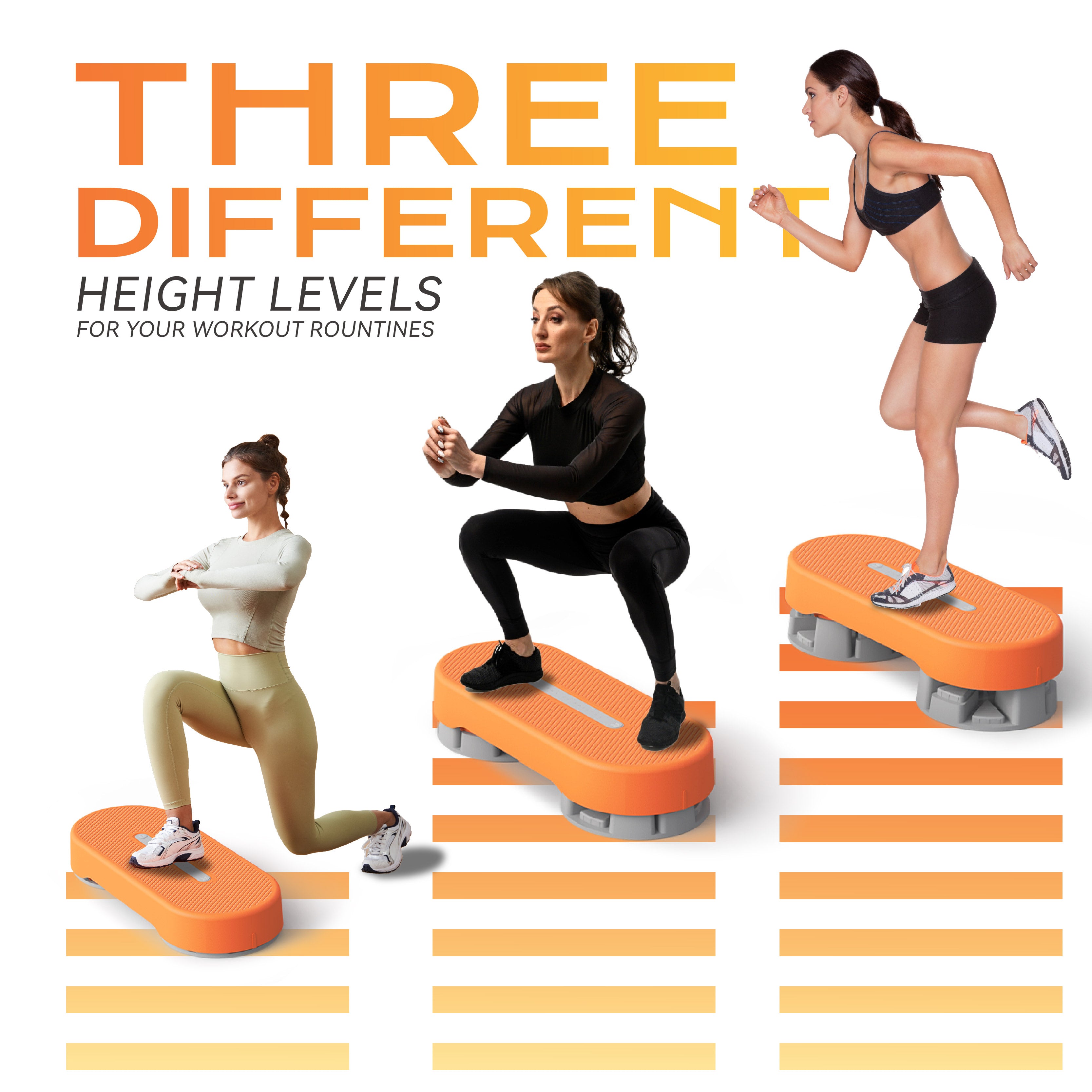 Einstellbarer Aerobic-Stepper