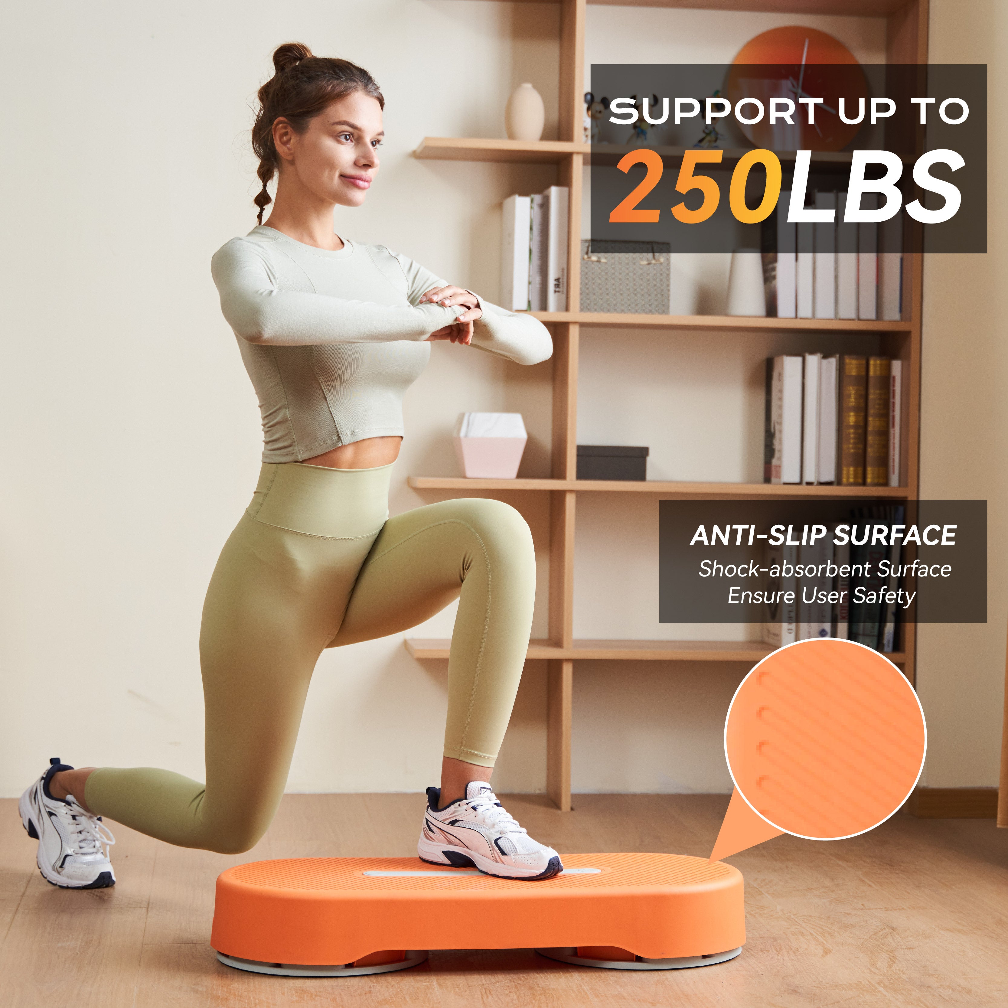 Einstellbarer Aerobic-Stepper
