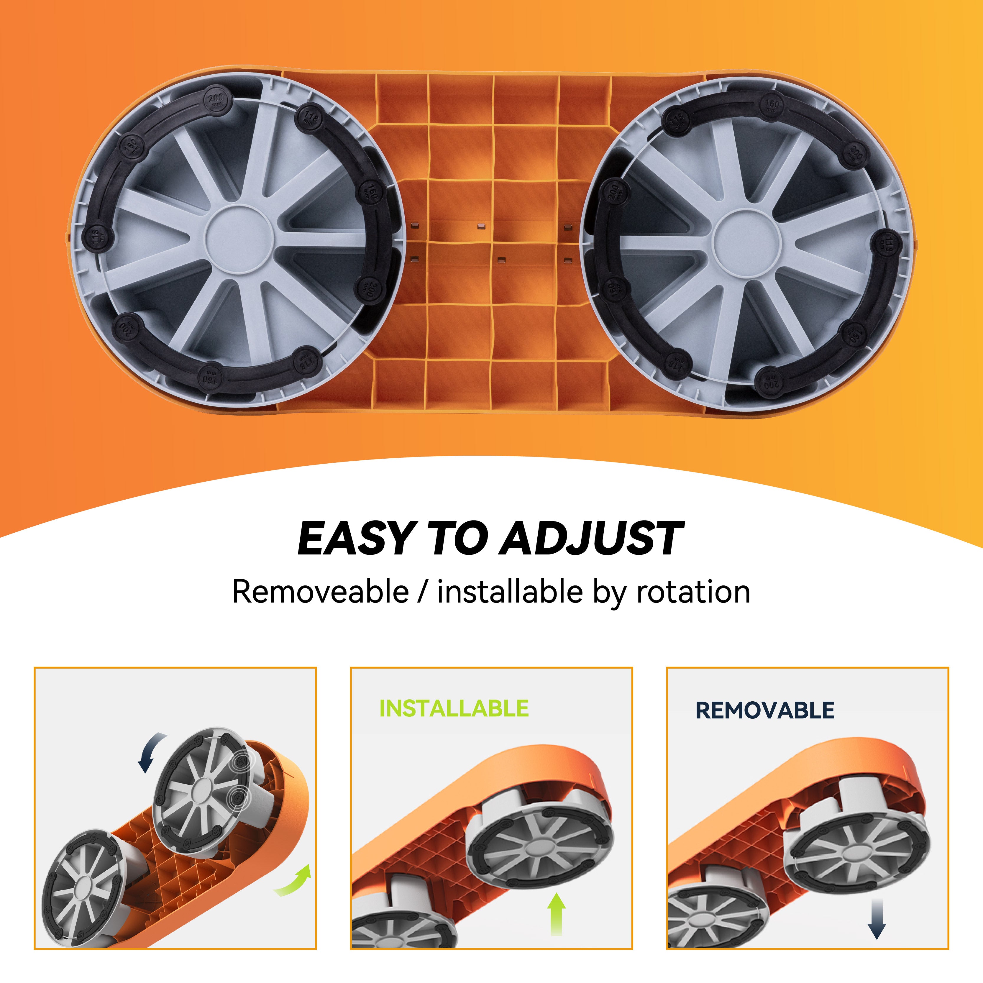 Einstellbarer Aerobic-Stepper