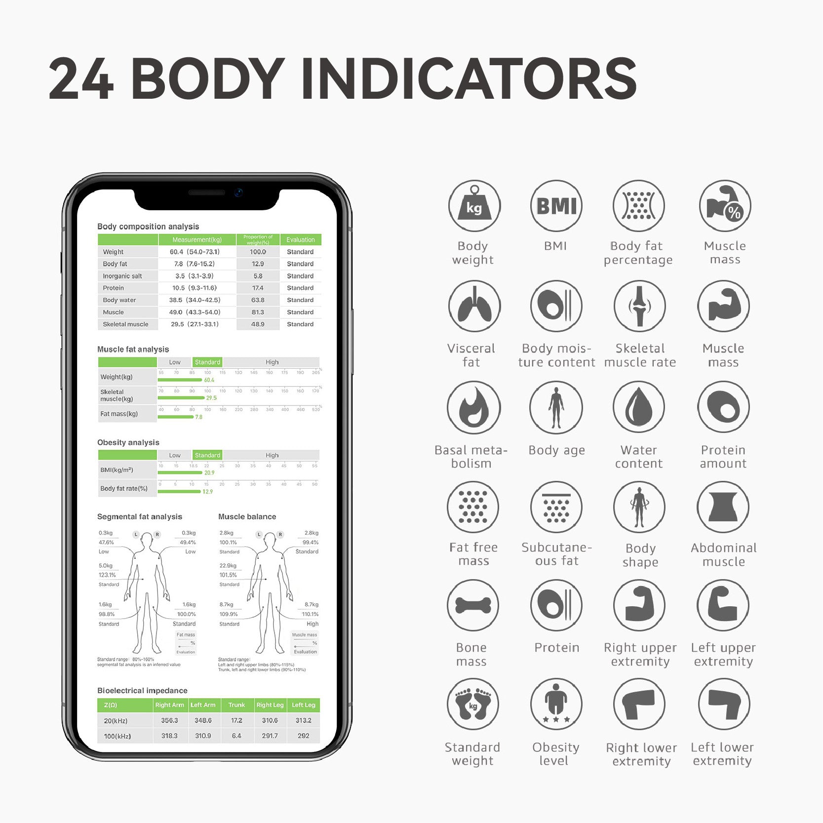 FIAR Body Composition Scales